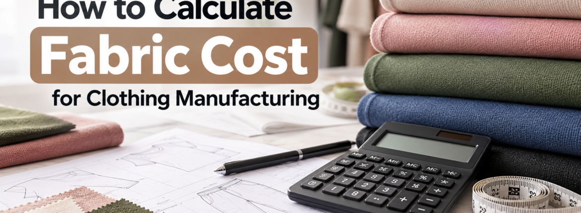 How to calculate fabric cost for clothing manufacturing